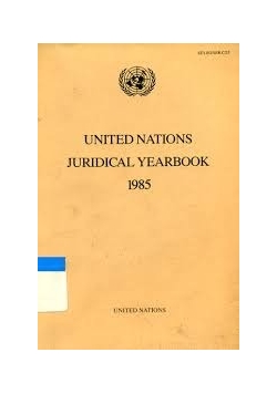 United nations juridical yearbook