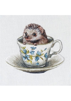 Karnet kwadrat z kopertą Baby Hedgehog