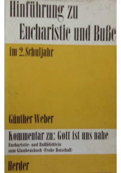 Hinfuhrung zu Eucharistie und Busse