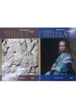 Wielkie muzea, zestaw 2 książek