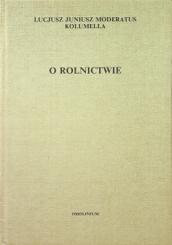 O rolnictwie