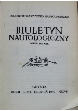 Biuletyn nautologiczny Rok II Nr 7 8