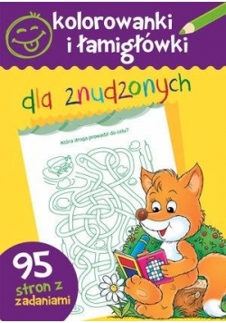 Kolorowanki i łamigłówki dla znudzonych