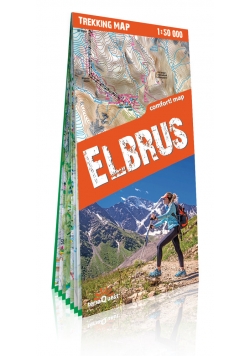 Elbrus laminowana mapa trekkingowa 1:50 000