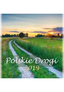Kalendarz ścienny kwadrat Polskie Drogi 2019
