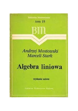 Algebra liniowa 19