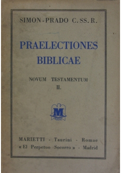 Praelectiones Biblicae