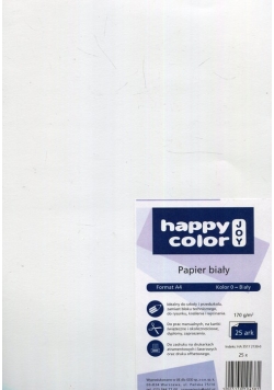 Karton biały Joy A4 25 arkuszy