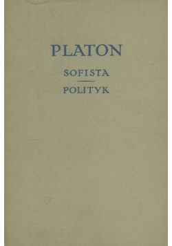 Platon: Sofista Polityk