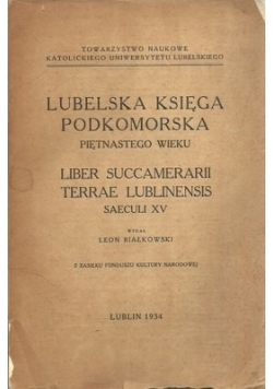 Lubelska księga podkomorska, 1934 r.