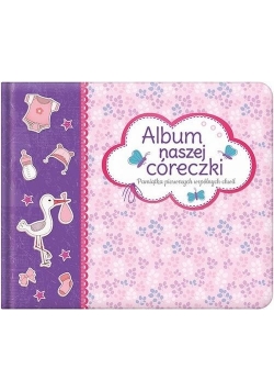 Album naszej córeczki.  Pamiątka pierwszych wspólnych chwil
