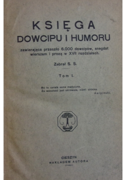 Księga Dowcipu i humoru, tom I
