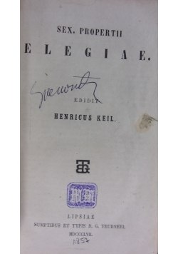 Elegiae/Satrirarum Libri Quinque/ Satirarum Liber, 3 książki w 1