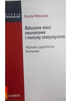 Sztuczne sieci neuronowe i metody statystyczne