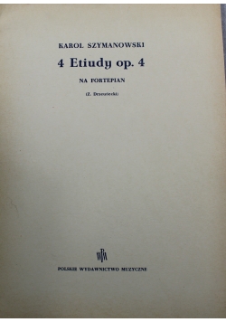 4 Etiudy op 4