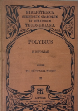Polybius Historiae, 1893r.