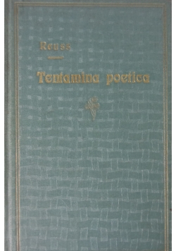 Tentamina poetica, 1911r.