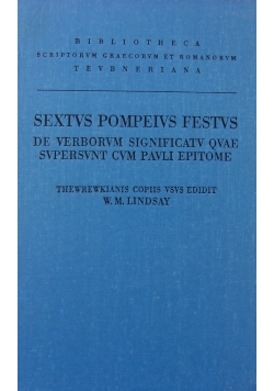 Sextvs Pompeivs Festvs