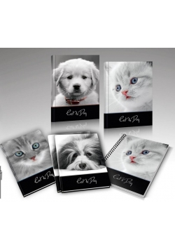 Zeszyt A5/32K kratka 1068 Cat&Dog (10szt)