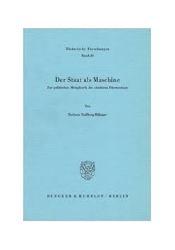 Der Staat als Maschine
