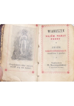 Wianuszek Najśw. Maryji Panny