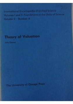 Theory of Valuation numer 4