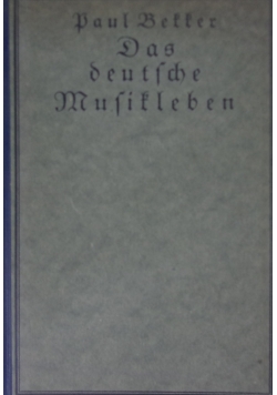 Das deutsche musikleben 1919 r.