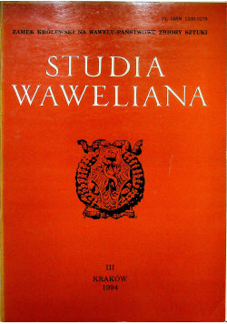 Studia Waweliana III