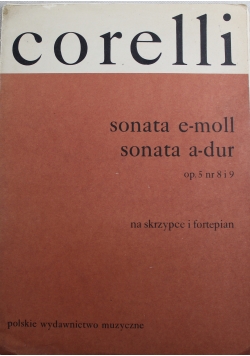 Sonata e moll sonata a dur na skrzypce i fortepian