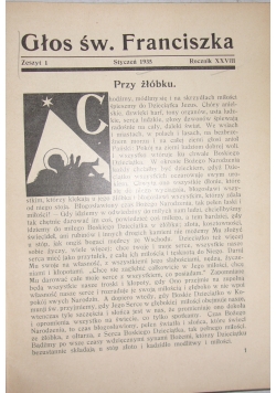 Głos św. Franciszka, 1935 r.