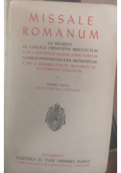 Missale romanum, 1950 r.