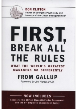 First Break All The Rules