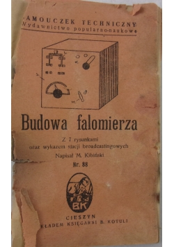 Budowa falomierza