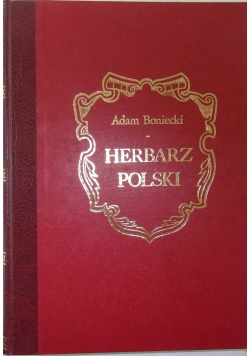 Herbarz Polski, tom IV reprint z 1901 r.