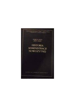 Historia administracji nowożytnej