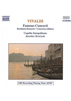 Vivaldi Famous Concerti  CD
