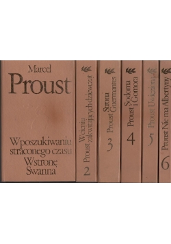 Proust,zestaw Tomów Od I Do Vi