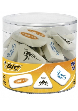 Gumka MINI FUN (36szt) BIC