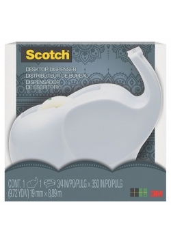 Dyspenser do taśm Scotch w kształcie słonia