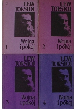 Wojna i pokój, zestaw 4 książek