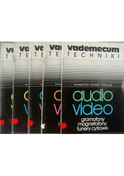 Vademecum techniki. Audio video, 5 zeszyty