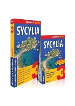 Sycylia 3w1 przewodnik atlas mapa