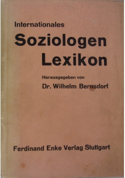 Internationales Soziologen Lexikon
