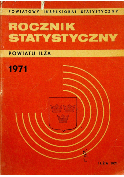 Rocznik statystyczny powiatu Iłża 1971
