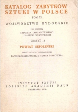 Katalog zabytków sztuki w Polsce, tom XI