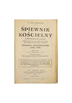 Śpiewnik kościelny, 1948r.