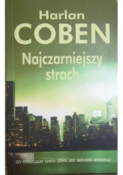 Najczarniejszy strach/Obiecaj mi, zestaw 2 książek