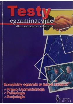 Testy egzaminacyjne dla kandydatów na studia