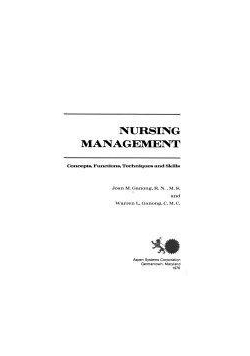 Nursing management, second edition