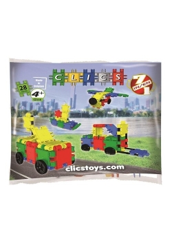 Klocki Clics 7 w 1  28 elementów